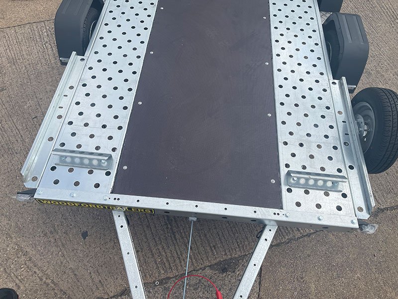 OP017 - Pair of two wheel stops - Image 4