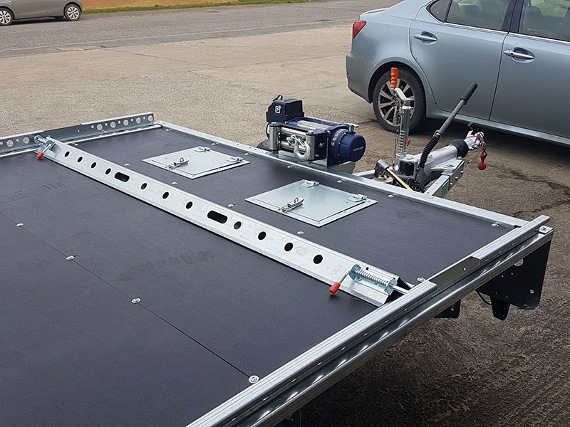 WTWC - ADJUSTABLE FULL WIDTH WHEEL STOP WITH TWO RAILS - Image 2